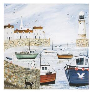 Bezrámový obraz 101568, Harbourside Lighthouse, Wall Art, Graham Brown