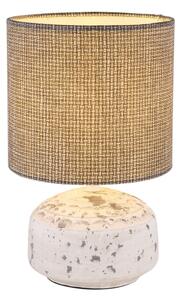 Globo 21624 - Stolní lampa IGA 1xE14/40W/230V šedá/keramika