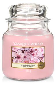 VONNÁ SVÍČKA YANKEE CANDLE CHERRY BLOSSOM CLASSIC STŘEDNÍ