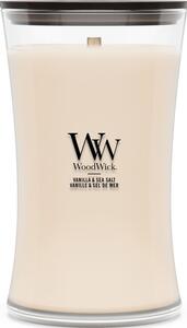 WoodWick Vanilla & Sea Salt svíčka velká