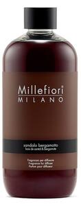 Millefiori Milano Sandalo Bergamotto náplň pro aroma difuzér 500 ml