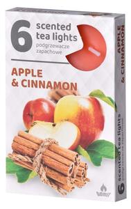 Vonné čajové svíčky 6ks, Apple Cinnamon