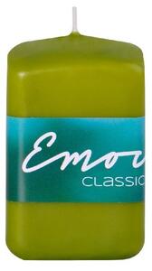 Emocio Classic hranol 50x80 sv. olivová svíčka