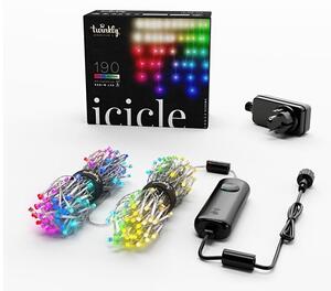Twinkly TWI190SPP-TEU - LED RGB Venkovní vánoční závěs 190xLED 11,5m IP44 Wi-Fi