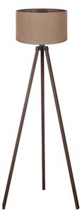 Duolla - Stojací lampa 1xE27/60W/230V pr. 44 cm hnědá