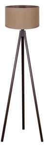 Duolla - Stojací lampa 1xE27/60W/230V pr. 44 cm hnědá/wenge