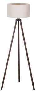 Duolla - Stojací lampa 1xE27/60W/230V pr. 44 cm krémová/hnědá