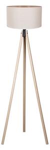 Duolla - Stojací lampa 1xE27/60W/230V pr. 44 cm krémová/béžová