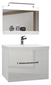 Koupelnový nábytek Belini Premium Full Version bílý lesk + umyvadlo + zrcadlo + LED osvětlení Glamour 5 Výrobce