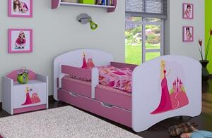 Dětská postel Happy Babies - princezna se zámkem