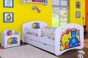 Dětská postel Happy Babies - veselý medvídek