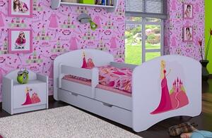 Dětská postel Happy Babies - princezna se zámkem
