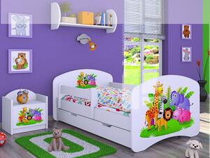 Dětská postel Happy Babies s motivem 180x90 - 89 vzorů