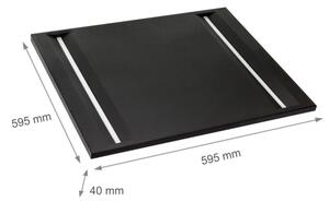 LED Panel ALGINE LED/44W/230V 60x60 cm 4000K UGR<16 černá