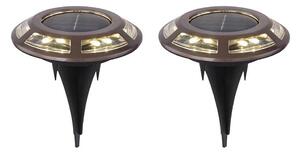 Globo 36415-2 - SADA 2x LED Solární svítidlo SOLAR LED/0,72W/3V 3200K IP44
