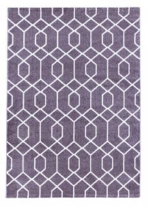 Ayyildiz koberce Kusový koberec Efor 3713 violet - 80x250 cm