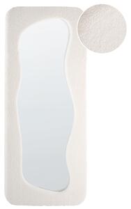 Zrcadlo QUIMPER 70 cm 170 cm Krémově bílá