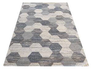 Makro Abra Moderní kusový koberec VISTA 02 šedý Rozměr: 80x150 cm