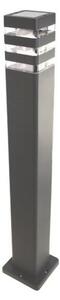 Venkovní lampa SANTA 1xE27/60W/230V IP54 79,5 cm antracit