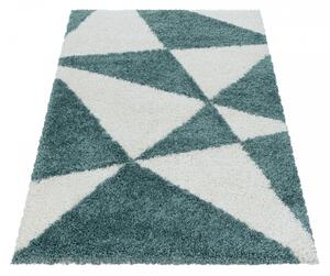 Ayyildiz koberce Kusový koberec Tango Shaggy 3101 blue - 80x250 cm