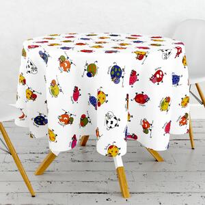 Ubrus PVC kulatý Mo-6064-Kravičky (různé velikosti)