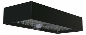 LED Solární nástěnné svítidlo se senzorem LED/6W/3,7V IP65 4000K černá