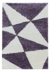 Ayyildiz koberce Kusový koberec Tango Shaggy 3101 lila - 120x170 cm