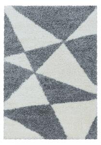 Ayyildiz koberce Kusový koberec Tango Shaggy 3101 grey - 60x110 cm