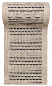 Makro Abra Běhoun Sisal MELISSA KF84A hnědý béžový Šíře: 60 cm