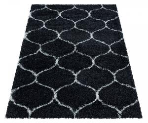 Ayyildiz koberce Kusový koberec Salsa Shaggy 3201 anthrazit - 60x110 cm