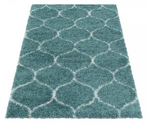 Ayyildiz koberce Kusový koberec Salsa Shaggy 3201 blue - 140x200 cm