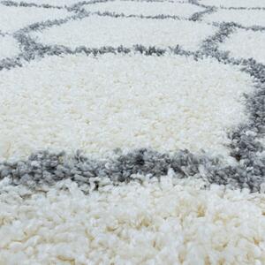 Ayyildiz koberce Kusový koberec Salsa Shaggy 3201 cream kruh - 80x80 (průměr) kruh cm