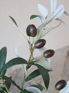 Dekorativní umělá větvička olivovníku