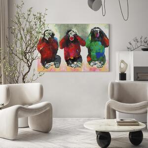 Obraz Tři moudré opice