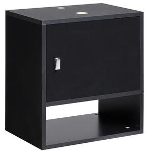 Nástěnná skříňka pod umyvadlo LIMERIA 45 cm Černá