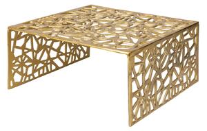 Konferenční stolek ASTRA 60 cm - zlatá