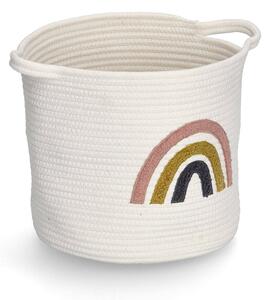 Úložný košík z pleteniny RAINBOW, Ø 32 cm