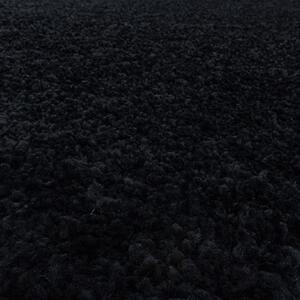 Ayyildiz koberce Kusový koberec Sydney Shaggy 3000 black ROZMĚR: 80x150