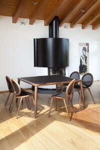 TONON - Židle JONATHAN 30 wood/mesh/leather