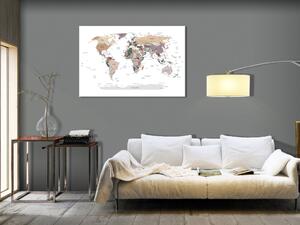 Obraz Mapa světa: Kam dnes?