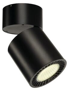 LA 1003287 SUPROS MOVE CL LED vnitřní stropní přisazené svítidlo, kruhové, černá, 4000K, reflektoru 60°, CRI90, 2700lm - BIG WHITE (SLV)