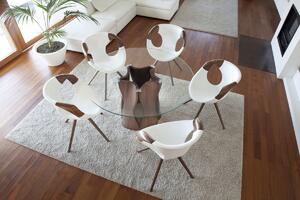 TONON - Židle UP s dřevěnými područkami
