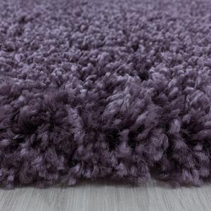 Ayyildiz koberce Kusový koberec Sydney Shaggy 3000 violett - 80x150 cm