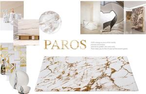 Abyss & Habidecor Luxusní bílo zlatá koupelnová předložka PAROS