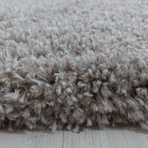 Ayyildiz koberce Kusový koberec Fluffy Shaggy 3500 beige kruh ROZMĚR: 80x80 (průměr) kruh