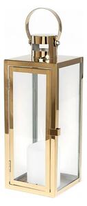 Dekorační lucerna TOWER 38 cm zlatá