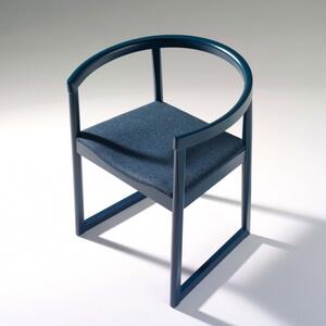 BILLIANI - Dřevěná židle s čalouněným sedákem NORDICA 601