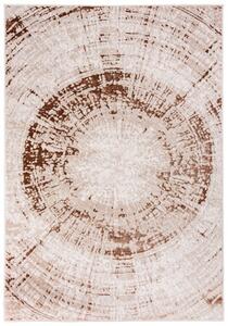 Makro Abra Kusový koberec moderní PALERMO N328A Pařez stromu béžový hnědý Rozměr: 160x230 cm