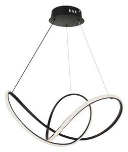 Černé závěsné LED svítidlo designové 70cm 49W stmívatelné - LED Solution - LED lustry a svítidla > Lustry