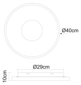 Globo 41758-30B - LED Stmívatelné stropní svítidlo JOLLI LED/30W/230V + DO